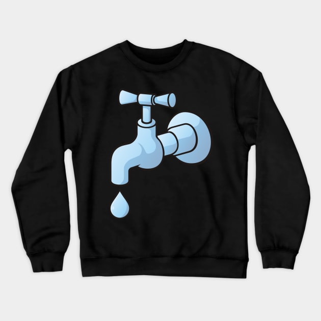 Dripping Tap Crewneck Sweatshirt by sifis